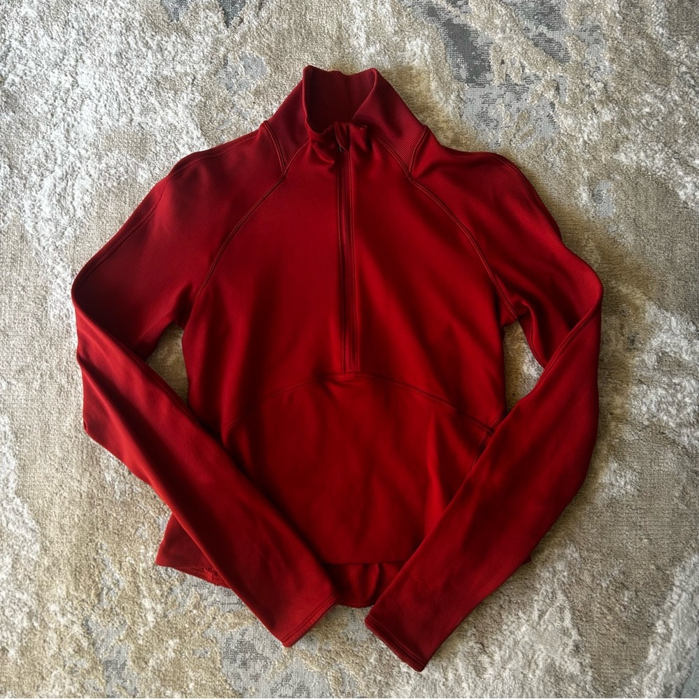 Lululemon Always Alert 1/2 Zip - Magma